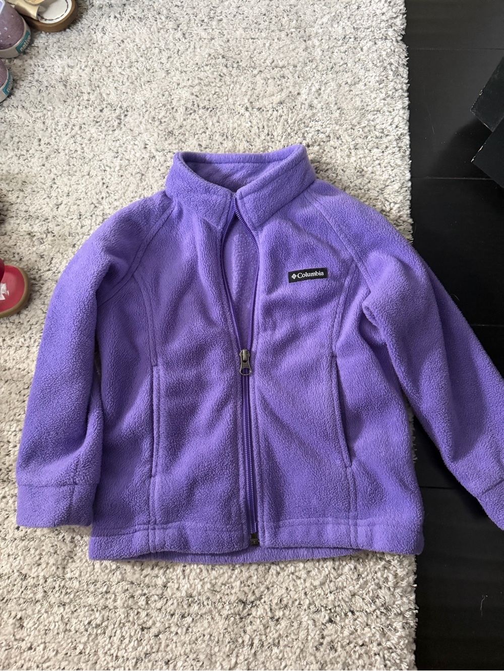 Columbia Kids Purple Fleece Jacket 3t